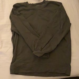 LULU perfectly oversized crew neck